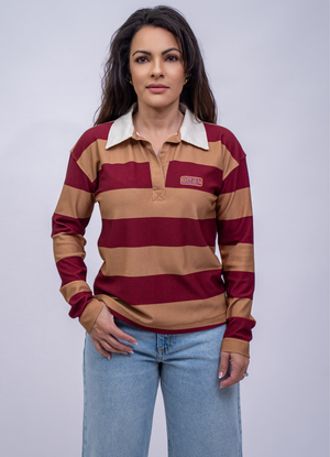 Rugby-Inspired long Sleeves Shirt