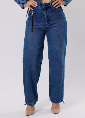 Alexa Denim Jogger Pants