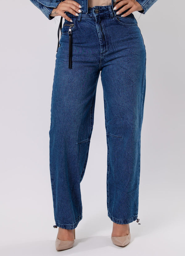 Alexa Denim Jogger Pants