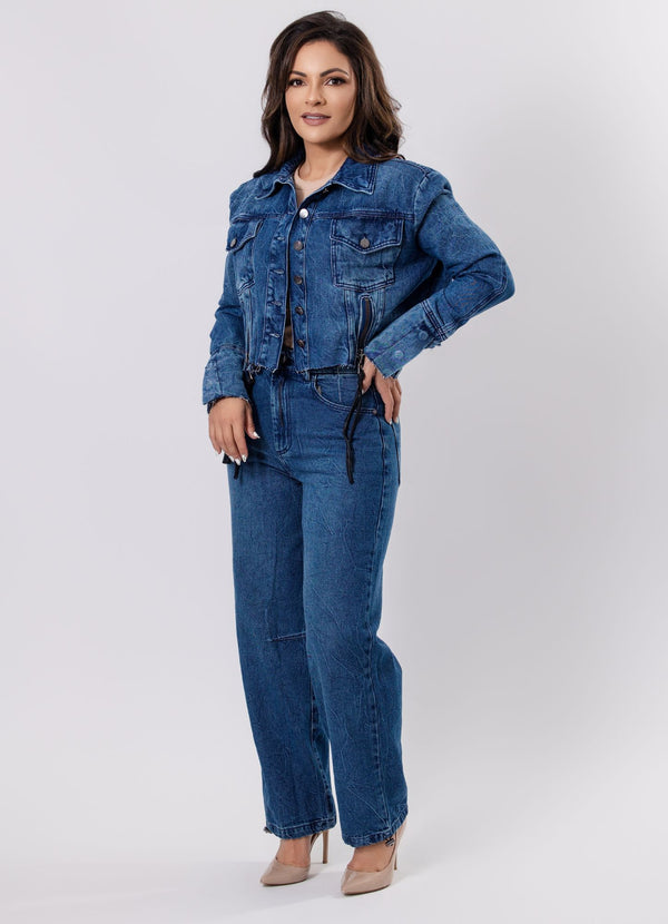 Alexa Denim Jogger Pants