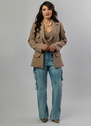 Ariana Cargo Blazer