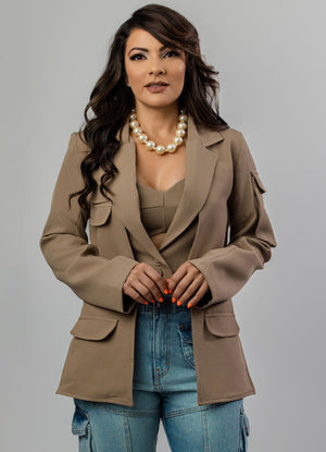 Ariana Cargo Blazer