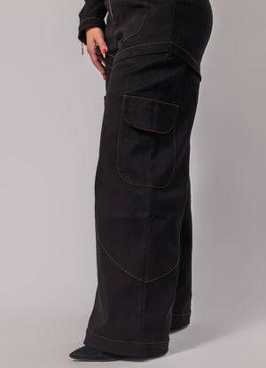 Black Denim Pants