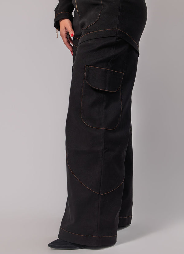 Black Denim Pants