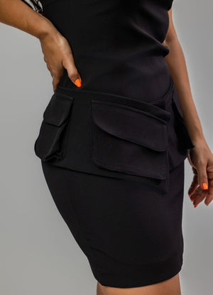 Attis Belted Cargo Dress