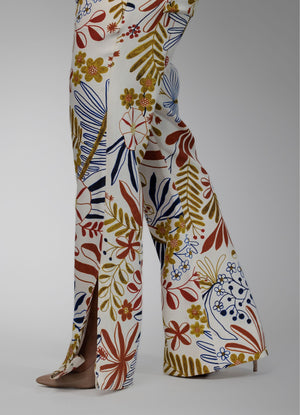 Cerrado Print Flared Pants