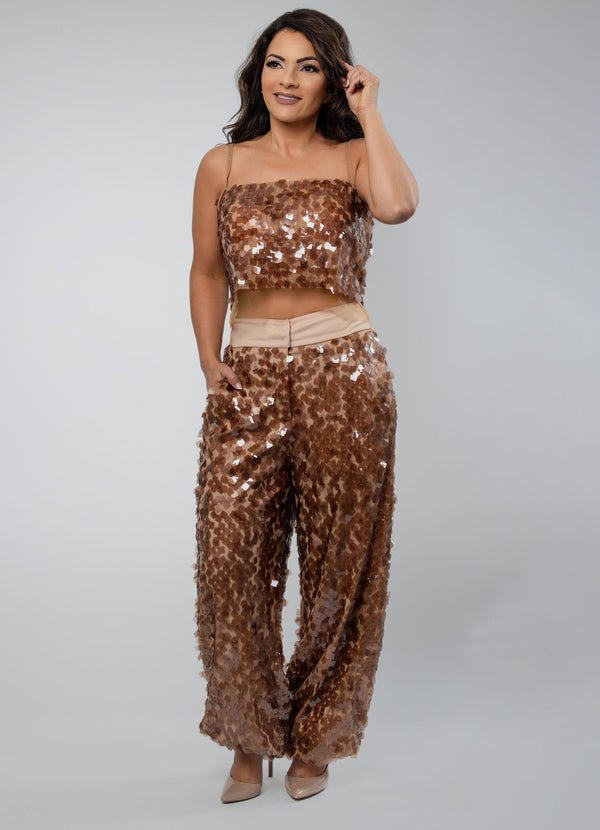 Esfinge Wide-Leg Pants