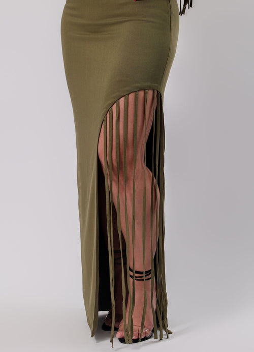 Kyari Fringe Skirt