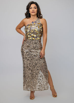 Long Sequin Dress