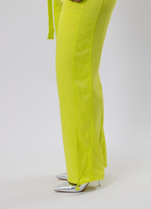 Open Pants with Belt