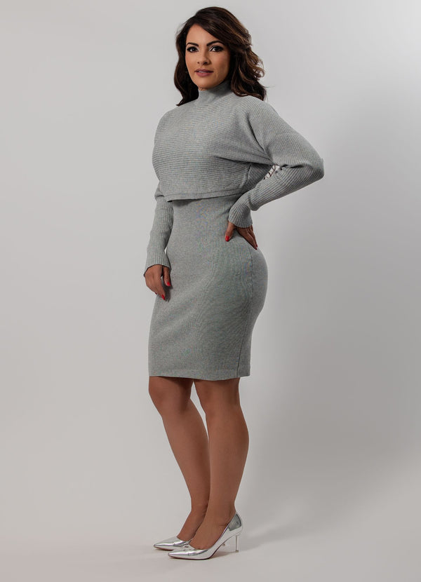 Ribbed Wool Dress