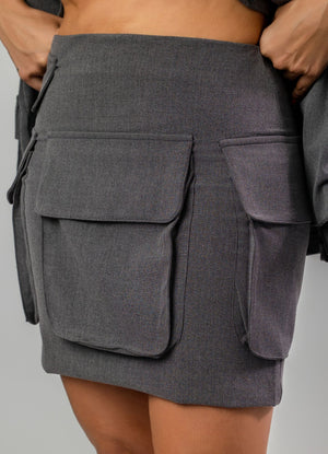 Zaya Cargo Skirt