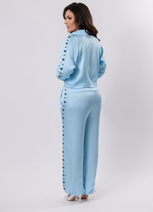Comfy Pants with Hand Embroidery