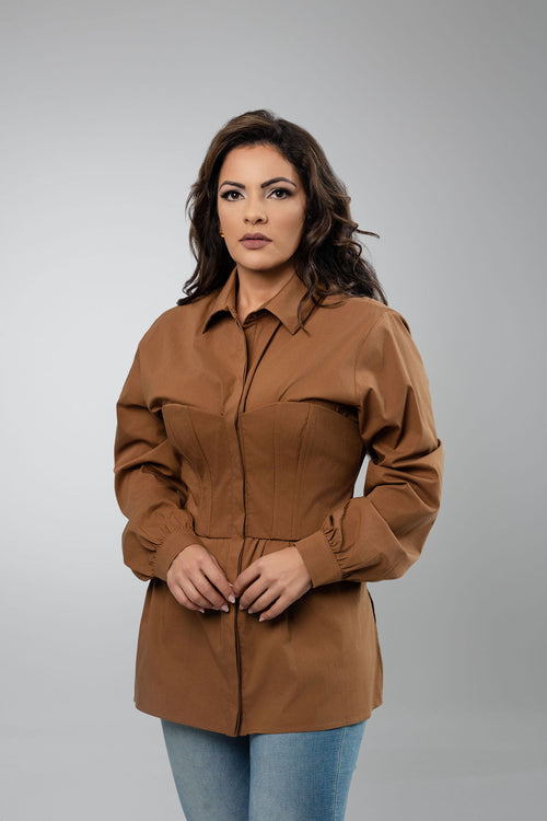 Emery Corset Shirt