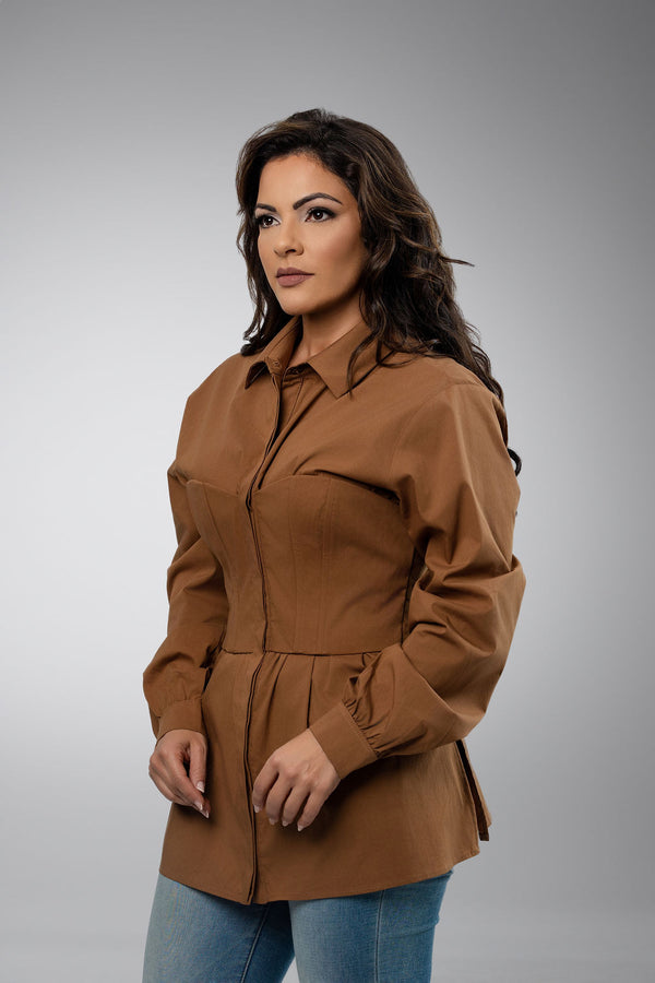 Emery Corset Shirt